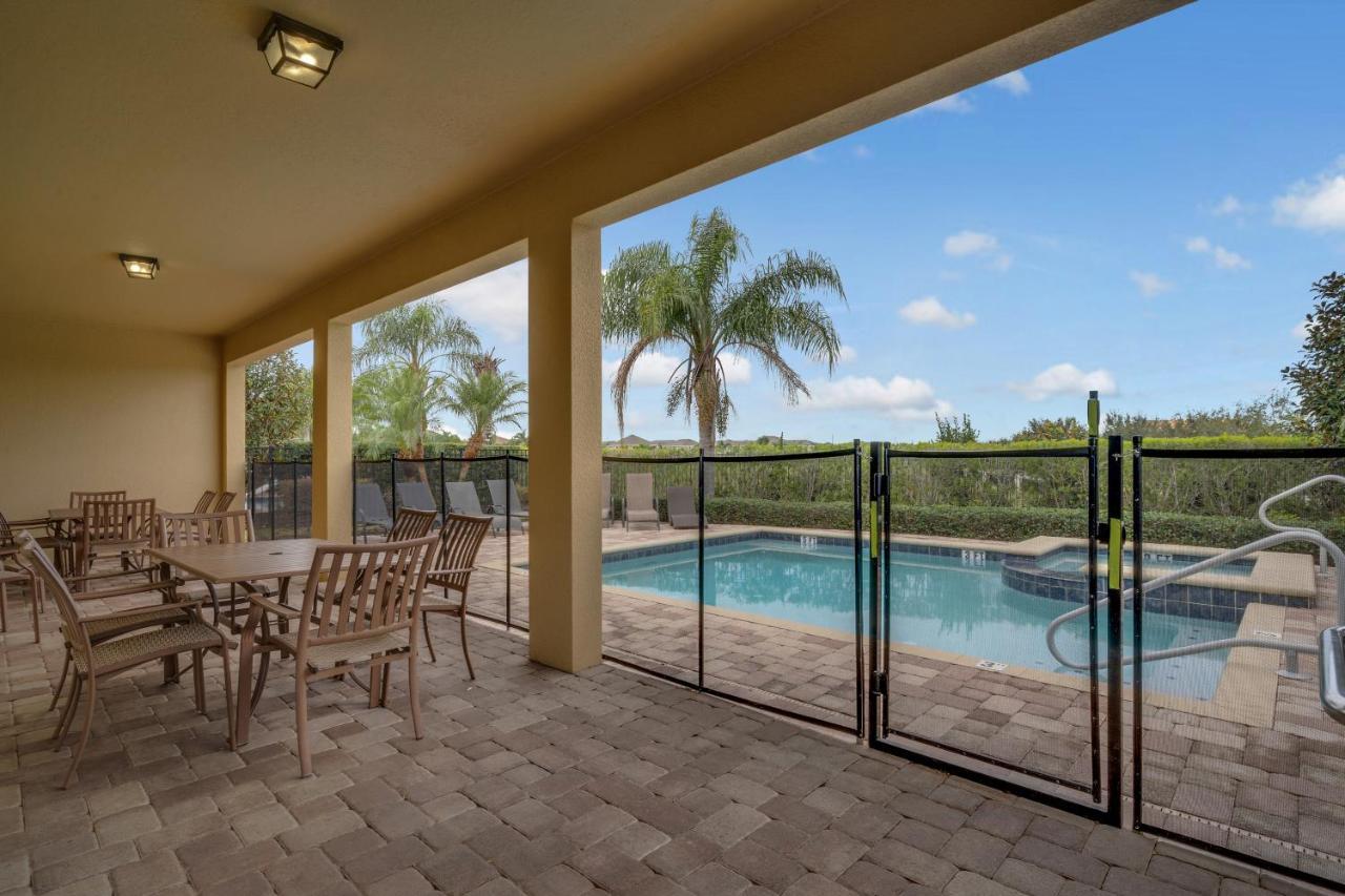 Huge 10 Bdr Family House With Arcades And Free Pool Heat Near Disney Orlando Exterior foto