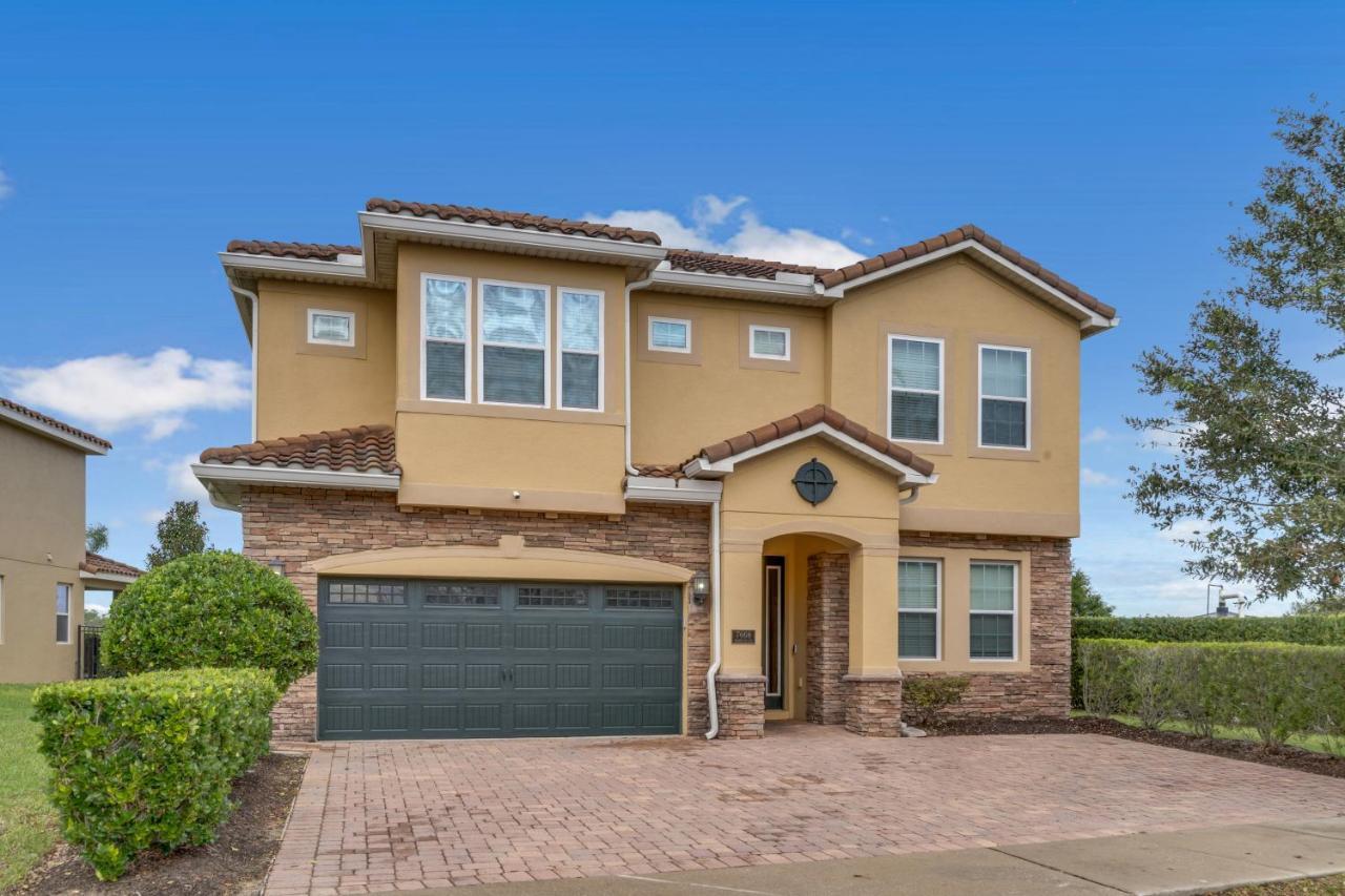 Huge 10 Bdr Family House With Arcades And Free Pool Heat Near Disney Orlando Exterior foto